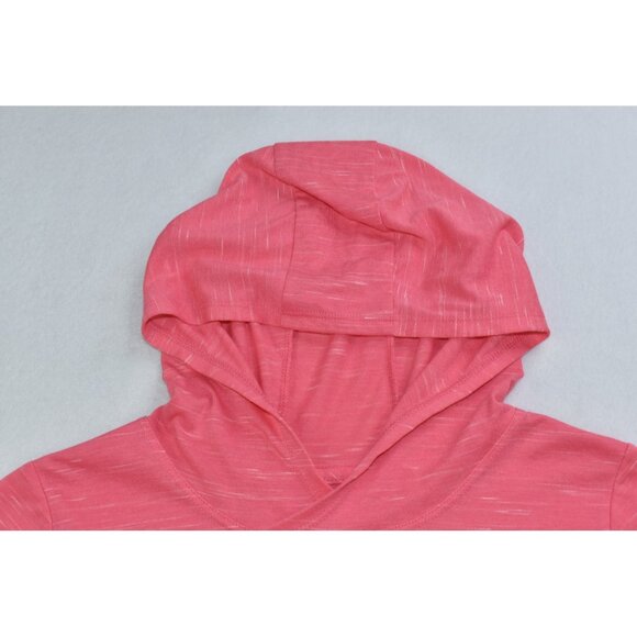 Nike Dri-Fit Girls Hoodie Size XL Pink Long Sleeve Lightweight Pullover AJ6781 - Picture 2 of 12